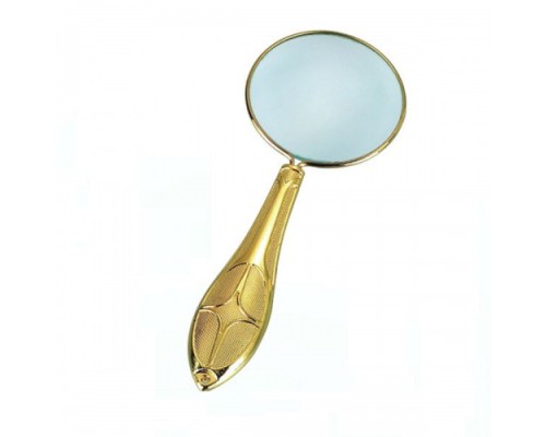 Gold Renk  5x-45mm Zarif Işlemeli  Büyüteç-mg18155-7