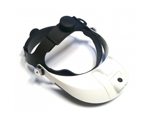 5 Mercekli Çok Fonksiyonlu Başlık Tip Işıklı Büyüteç 81001H