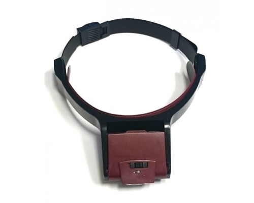 Lens Takmalı 4 Lens Led Lambalı Şapka Tip Büyüteç