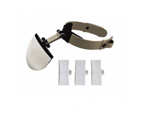 Nikula-şapka Tip Kask Büyüteç, 4 Farklı Büyütme Lensli Büyüteç