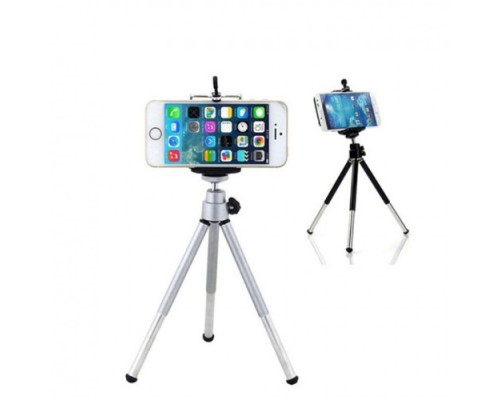 Metalik Renk Tripod 3 Yönlü Profesyonel Mini