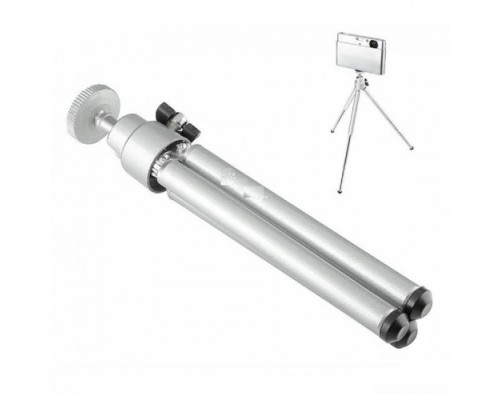 Metalik Renk Tripod 3 Yönlü Profesyonel Mini