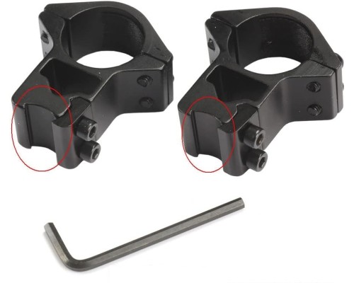 Nikula-25.4 mm dürbün için 11mm Av Tfeği Ayağı