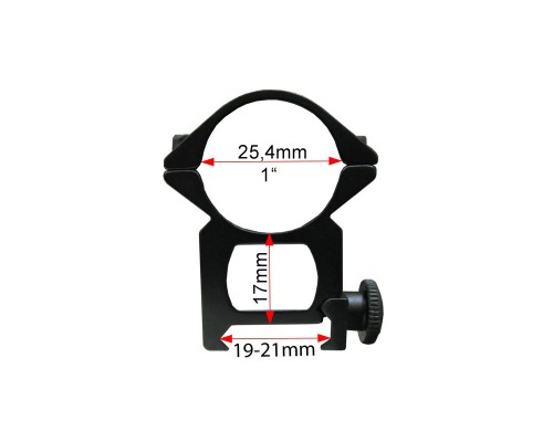 Çift Vidalı 22 Mm Silah Dürbün Montaj Ayağı
