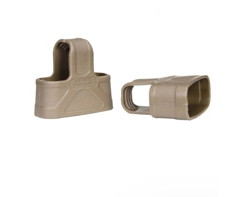 Taktik M4/M16 hızlı şarjör çekme kauçuk kılıf 5.56 Mag