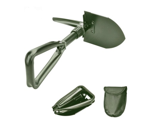 Nikula-profesyonel Portatif Katlanabilir Kürek Orta Boy 59 Cm Haki