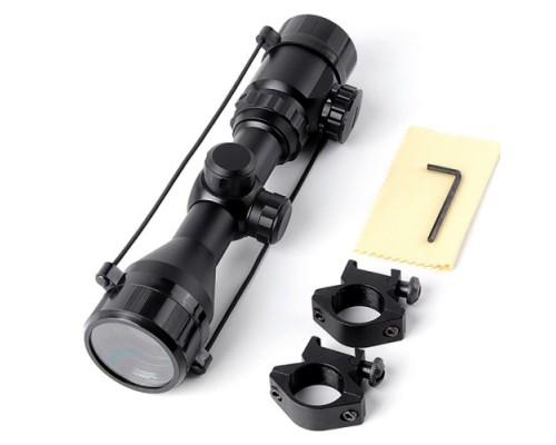 3-9x42 Nikula Zoomlu Av Tüfekleri Dürbünü Çıft Işıklı Dürbün