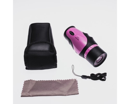 30X30 Tek Gözlü Ayarı Gerektirmeyen Perma Focus Otomatık Netleme Dürbün Fuşya