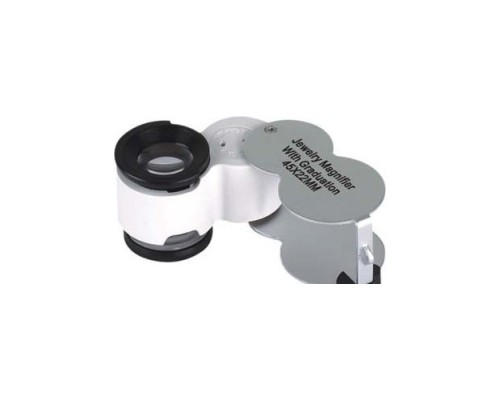 45X22 Ledli Para Algılama Ve Mezuniyet Takı Değerleme Büyüteç