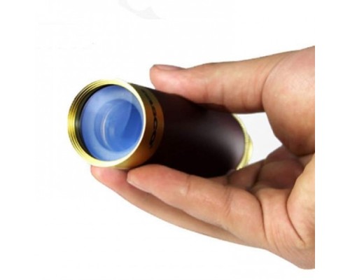 30X40 Panda Büyük Mercekli Pirinç Gövdeli Deri Çantalı Denizcilik Korsan Dürbün