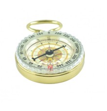 Zarif Yuvarlak Pirinç Pusula fosforlu