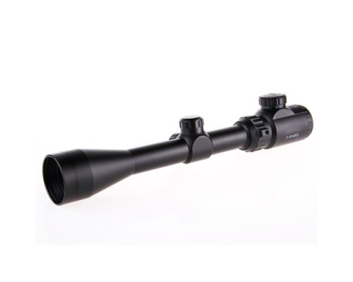 Spike  3-9x40 Zoomlu Çıft Işıklı Dürbün Ve Montaj Kelepçeli