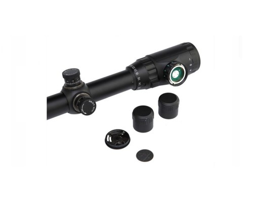 Spike 6-24x50 Aoe Tfek Dürbünü Çift Işık Kırmızı Yeşil Kaynaklı Zoomlu