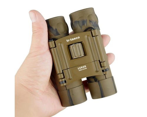 12X25 El Dürbünü 1000M/56M - Geniş Görüş Alanlı Kamuflaj