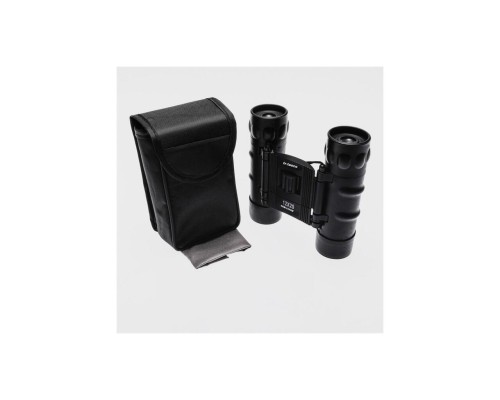 12X25 El Dürbünü 1000M/56M - Geniş Görüş Alanlı Siyah