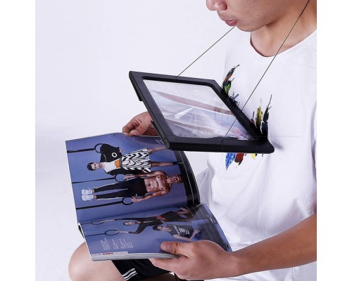 Yaşlılar Için A4 Boyutu Masa Tipi Işıklı Okuma Büyüteç Th-275205B