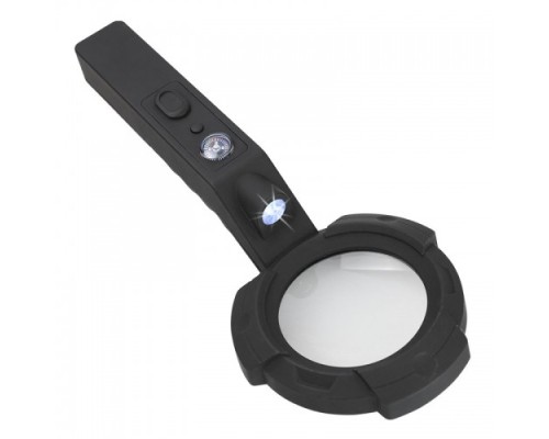 7 Led Aydınlatma Fener Pusula 4X Büyütme Okuma Büyüteç Th-600557