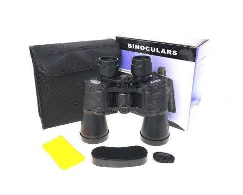 100x100 Kauçuk Kaplamalı Mavı Cam Mercekli Dürbün 56m/1000m Kod 90