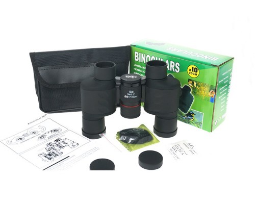 Nikula 10x30   Mavı Mercekli Kauçuk Kaplamalı Kamp Dürbün