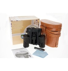 Baigish 7X30 Metal Kurulma Deri Kaplamalı Orjınal Deriçantalı Rus Dürbün