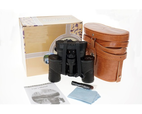 Baigish 7X30 Metal Kurulma Deri Kaplamalı Orjınal Deriçantalı Rus Dürbün