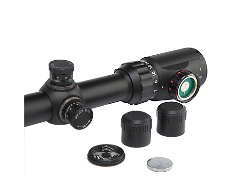 Yüksek Kaliteli 4-16x50aoeg Zoomlu çift Işık,kırmızı,yeşil Kaynaklı Tüfek Dürbünü(b)