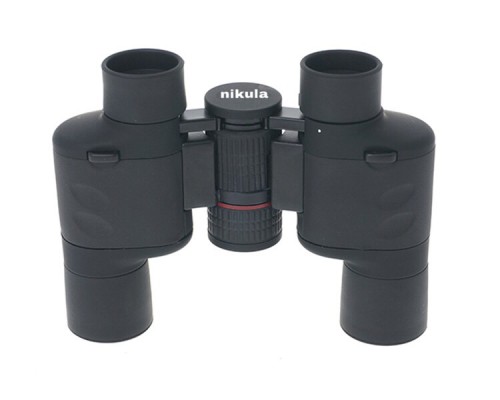 Nikula 10x30   Mavı Mercekli Kauçuk Kaplamalı Kamp Dürbün