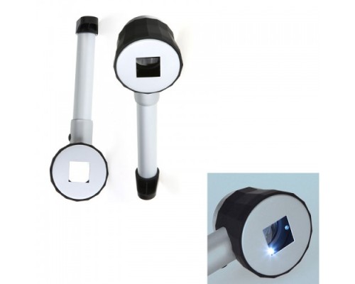 10X Büyütmeli Tekstilciler Için Ölçek Kalite Kontrolü Pipo Modeli Büyüteç