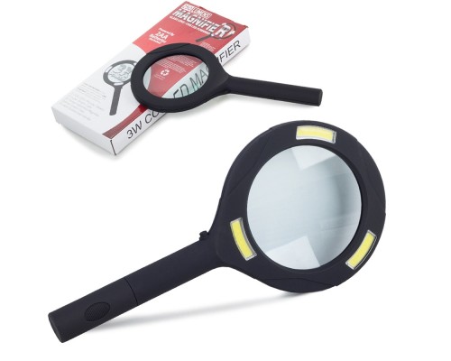 250 Lümen Işıklı Mercek Büyüteç Wt-374