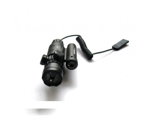 Flaş Işıklı Yeşil Tfek Lazeri Fenerli  Kablodan Kontrol