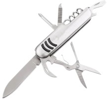 7 Foksiyonlu Çok Amaçlı Çakı Katlanır Çakı Gümüş