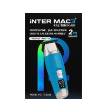  İnter Mac3 İnter Mac3 Profesyonel Şarj Edilebilir Ense Ve Saç Kesme Makinesi TC-2666