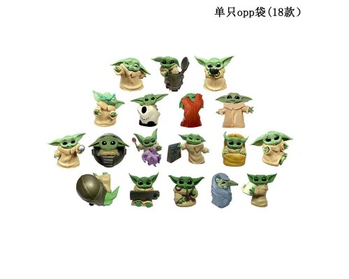 Baby Yoda 18li Figür Set 779G