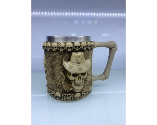 Kovboy Kuru Kafa Çelik Kupa Kod 2005