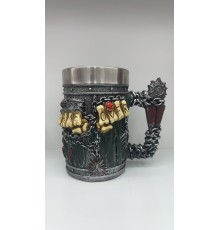 Büyük Boy Game Over Çelik Kupa Kod 8263