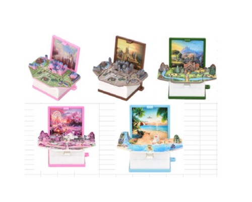 Kitap Şeklinde 3D Anahtarlık