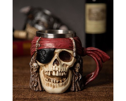 Korsan Çelik Kupa Bardak