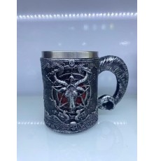 Şeytan Çelik Kupa Bardak Kod 1116