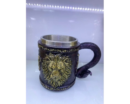 XQ11 Altın Kabartmalı Aslan