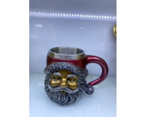 XQ3 Noel Baba Çelik Kupa Bardak