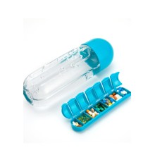 İlaç Saklama Hazneli Su Matarası