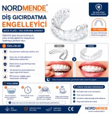 NORDMENDE Bruksizm Gece Aparatı Plağı Tek Damak