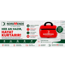 Nordmende İlk Yardım Çantası Acil Müdahale Seti – Araç, Ev, Ofis ve Seyahat İçin