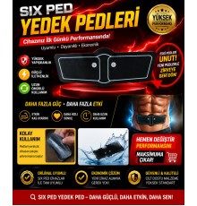 Six Ped yedek pedleri ile cihazınızı yenileyin, antrenman gücünü artırın.