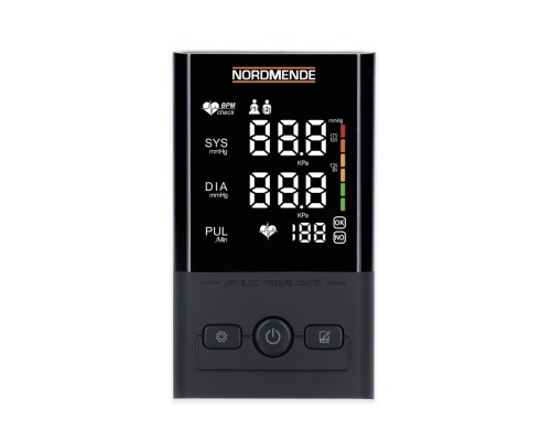Türkçe Konuşan Pilli Tansiyon Aleti | 2 Kişi Hafızalı, Otomatik Kol Tipi, Büyük LCD Ekran
