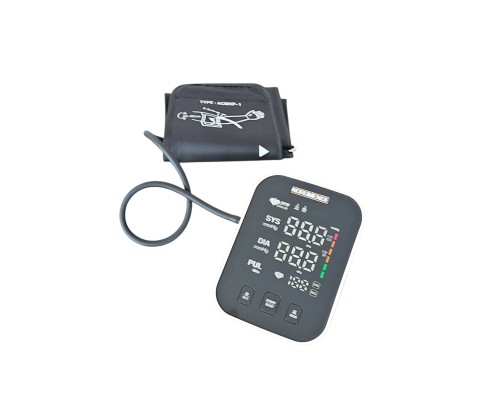 Türkçe Konuşan Şarjlı Dijital Tansiyon Aleti | Büyük LCD Ekran, Otomatik Kol Tipi, Hafızalı