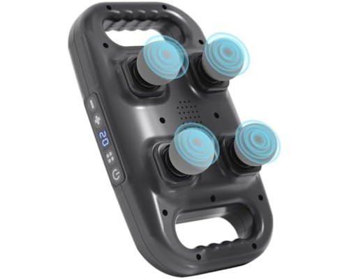 4 Başlıklı Masaj Tabancası - Ergonomik Derin Doku Sırt ve Boyun Masaj Aleti Ağrı ve Sızı Giderici 4 Başlıklı Masaj Tabancası - Ergonomik Derin Doku Sırt ve Boyun Masaj Aleti Ağrı ve Sızı Giderici