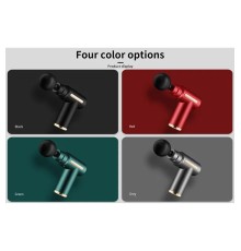 4 Başlıklı 6 Kademeli Titreşimli Şarjlı Mini Masaj Aleti