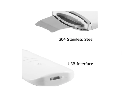 Ultrasonik Spatula Yüz Akne Giderici Siyah Nokta Temizleme Cihazı