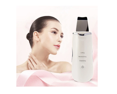 Ultrasonik Spatula Yüz Akne Giderici Siyah Nokta Temizleme Cihazı